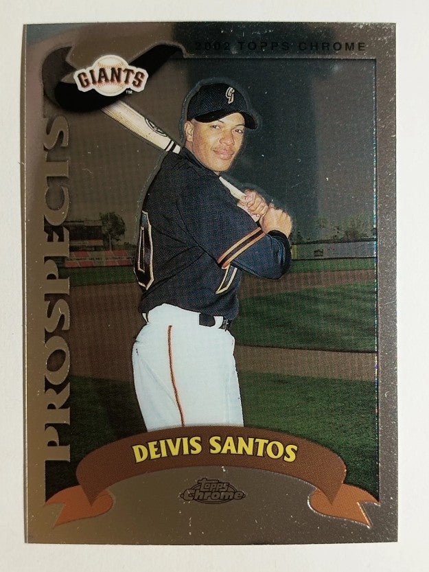 2002 Topps Chrome Traded #T237 Deivis Santos