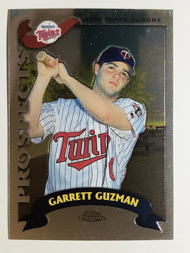 2002 Topps Chrome Traded #T242 Garrett Guzman RC