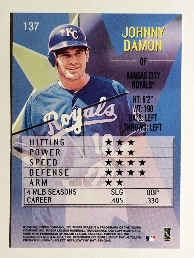 1999 Topps Stars #137 Johnny Damon
