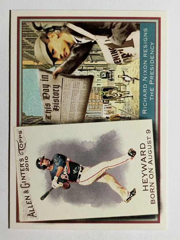 2010 Topps Allen and Ginter This Day in History #TDH7 Jason Heyward