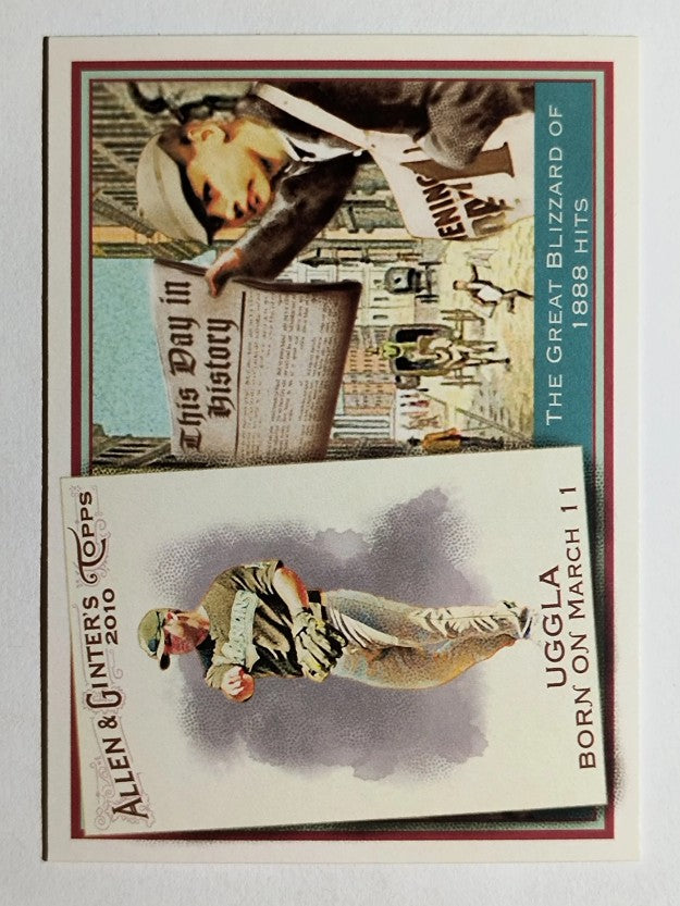2010 Topps Allen and Ginter This Day in History #TDH58 Dan Uggla