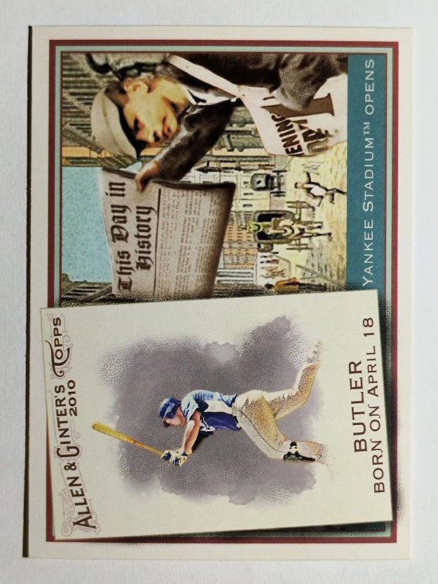 2010 Topps Allen and Ginter This Day in History #TDH71 Billy Butler