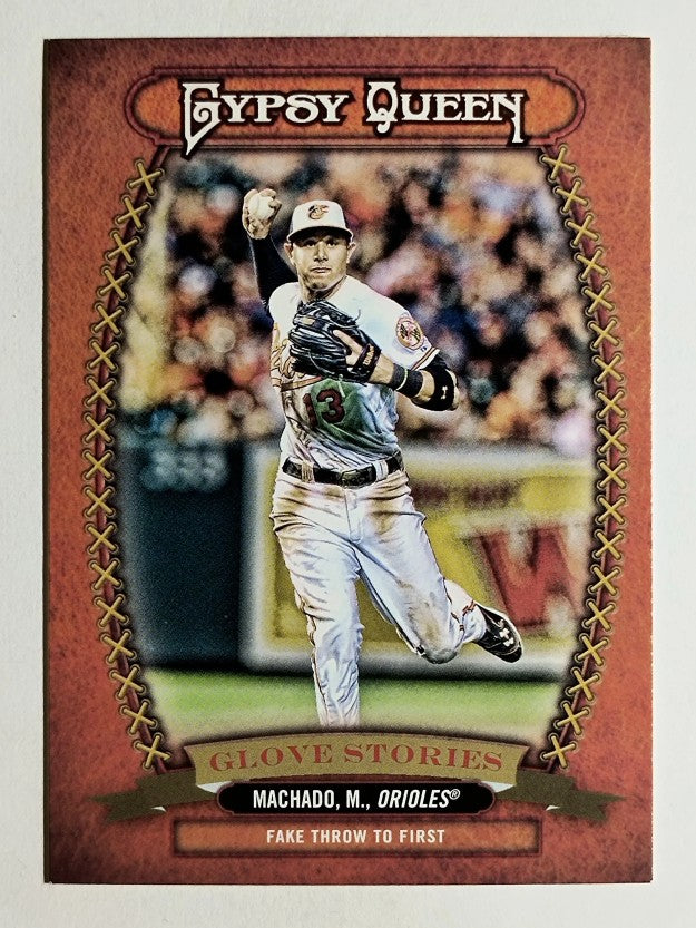 2013 Topps Gypsy Queen Glove Stories #MM Manny Machado (NM)