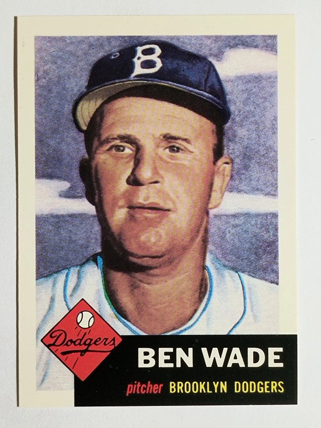 1991 Topps Archives '53 #4 Ben Wade