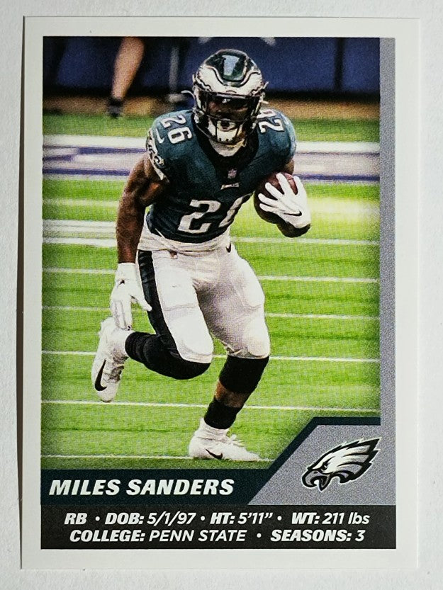 2021 Panini Stickers #332 Miles Sanders