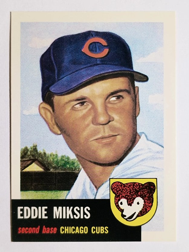 1991 Topps Archives '53 #39 Eddie Miksis