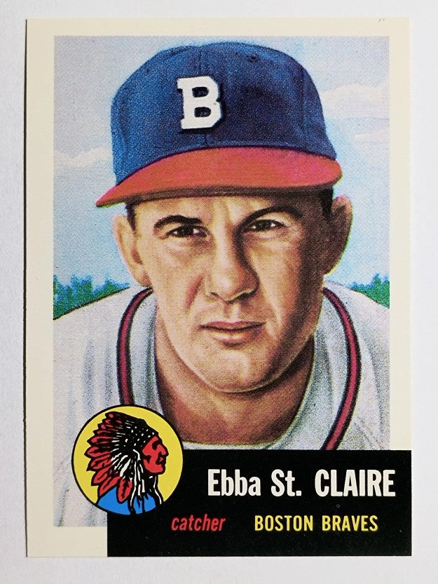 1991 Topps Archives '53 #91 Ebba St.Claire