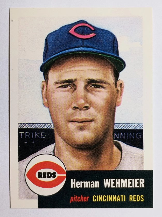 1991 Topps Archives '53 #110 Herman Wehmeier