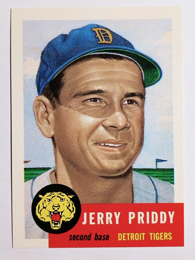 1991 Topps Archives '53 #113 Jerry Priddy