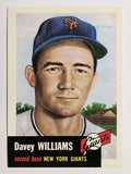 1991 Topps Archives '53 #120 Davey Williams