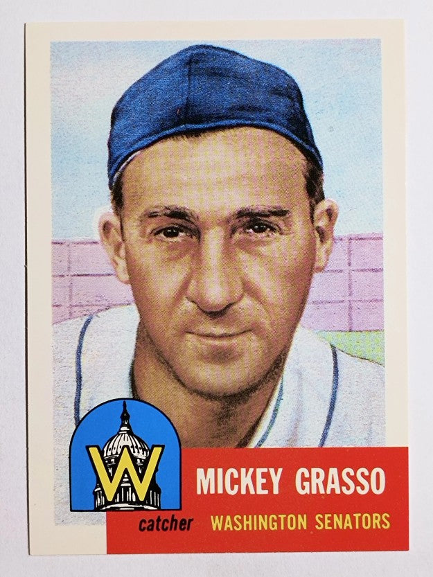 1991 Topps Archives '53 #148 Mickey Grasso