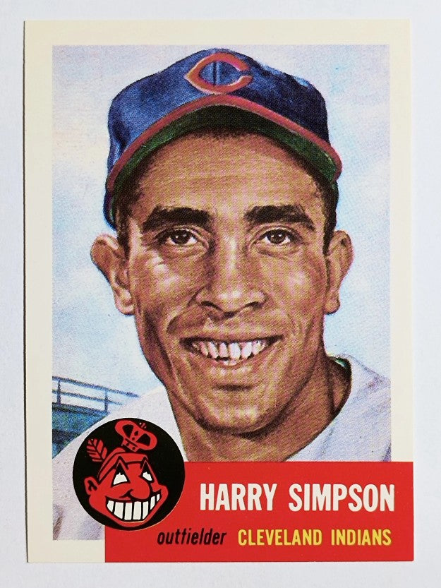 1991 Topps Archives '53 #150 Harry Simpson