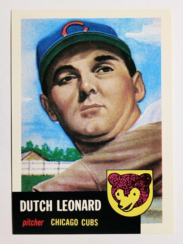 1991 Topps Archives '53 #155 Dutch Leonard