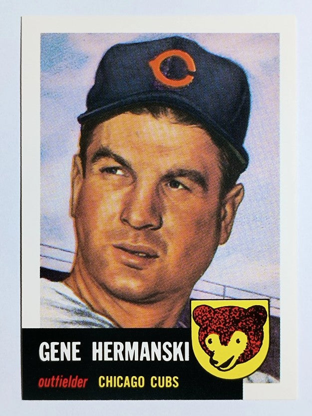 1991 Topps Archives '53 #179 Gene Hermanski