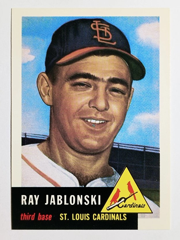 1991 Topps Archives '53 #189 Ray Jablonski