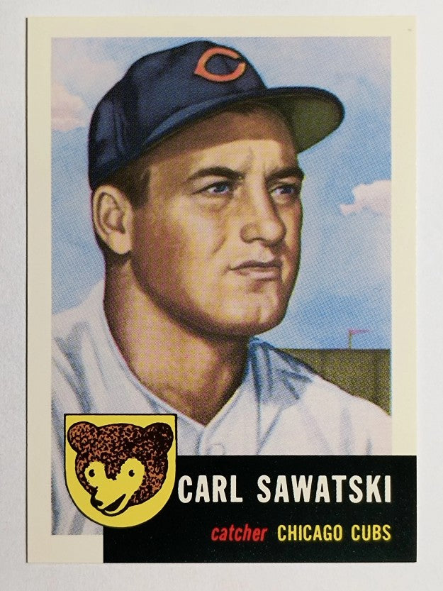 1991 Topps Archives '53 #202 Carl Sawatski