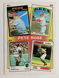 1986 Topps #4 Pete Rose Special: '71-'74