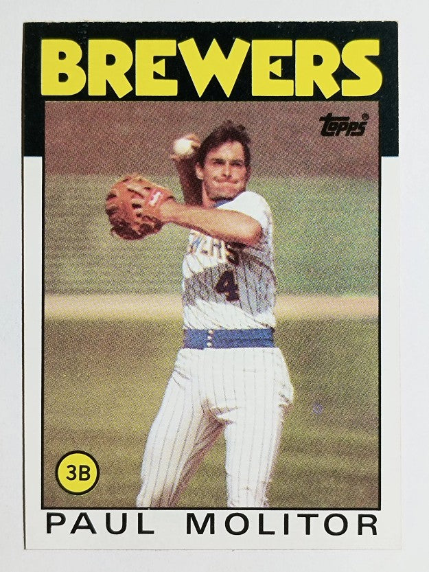 1986 Topps #267 Paul Molitor