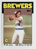 1986 Topps #267 Paul Molitor
