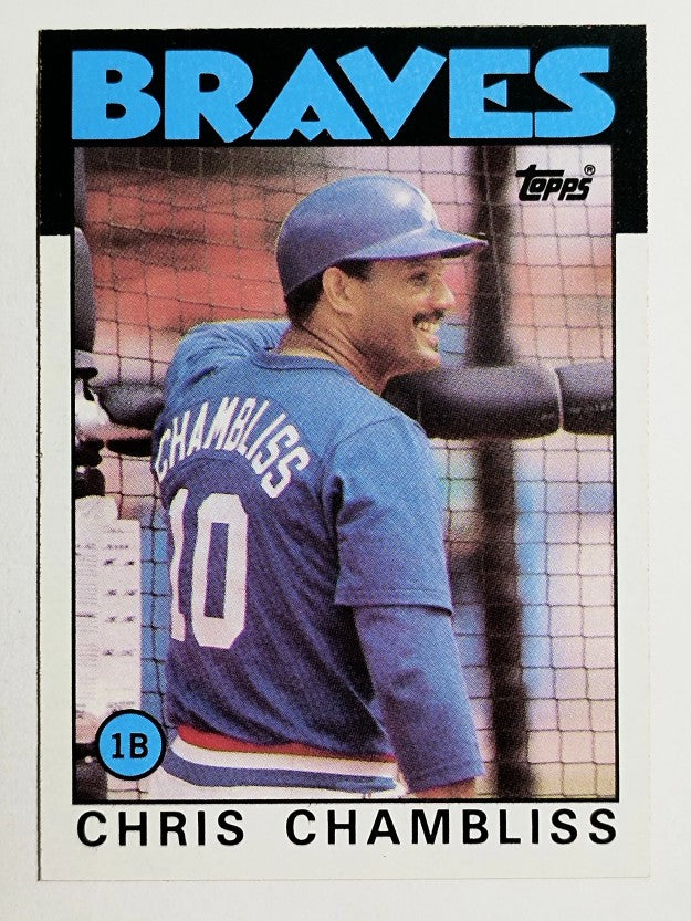 1986 Topps #293 Chris Chambliss