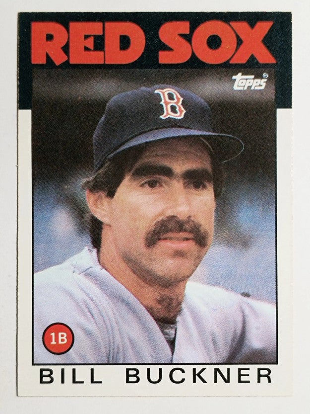 1986 Topps #443 Bill Buckner