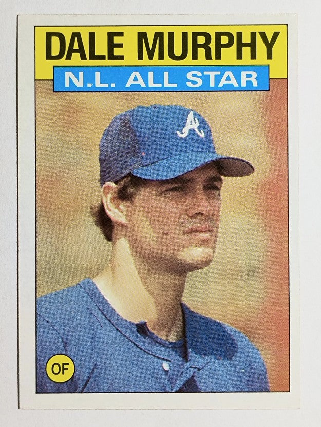 1986 Topps #705 Dale Murphy AS