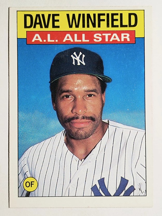 1986 Topps #717 Dave Winfield AS
