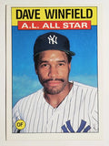 1986 Topps #717 Dave Winfield AS