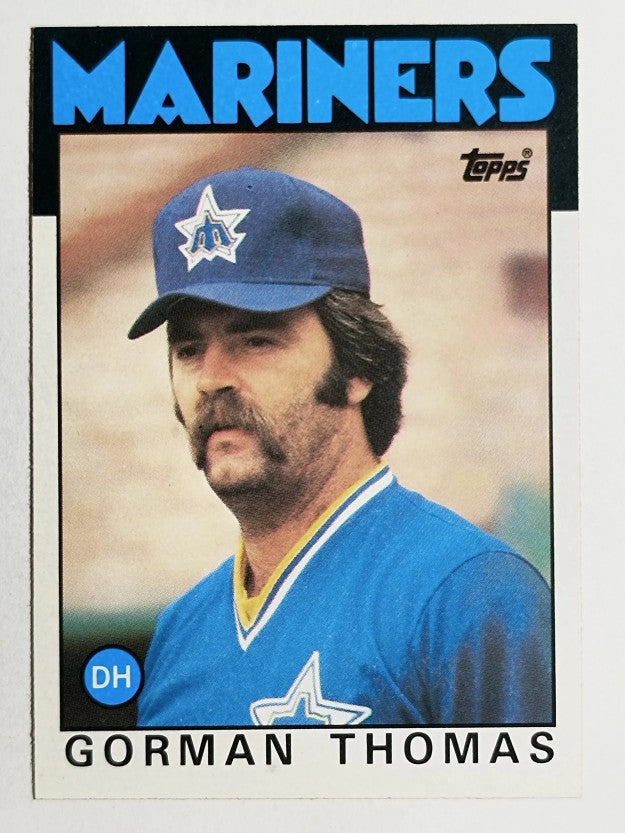 1986 Topps #750 Gorman Thomas