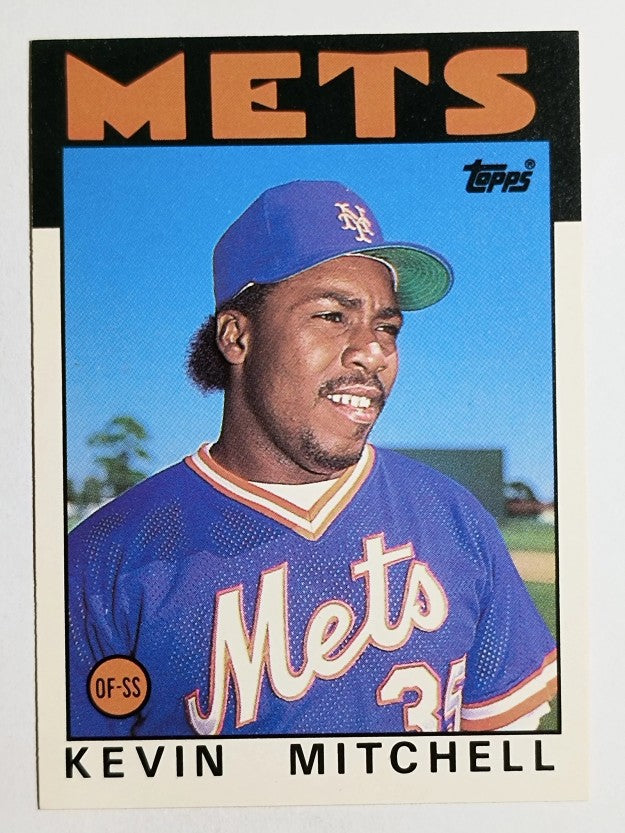 1986 Topps Traded #74T Kevin Mitchell XRC