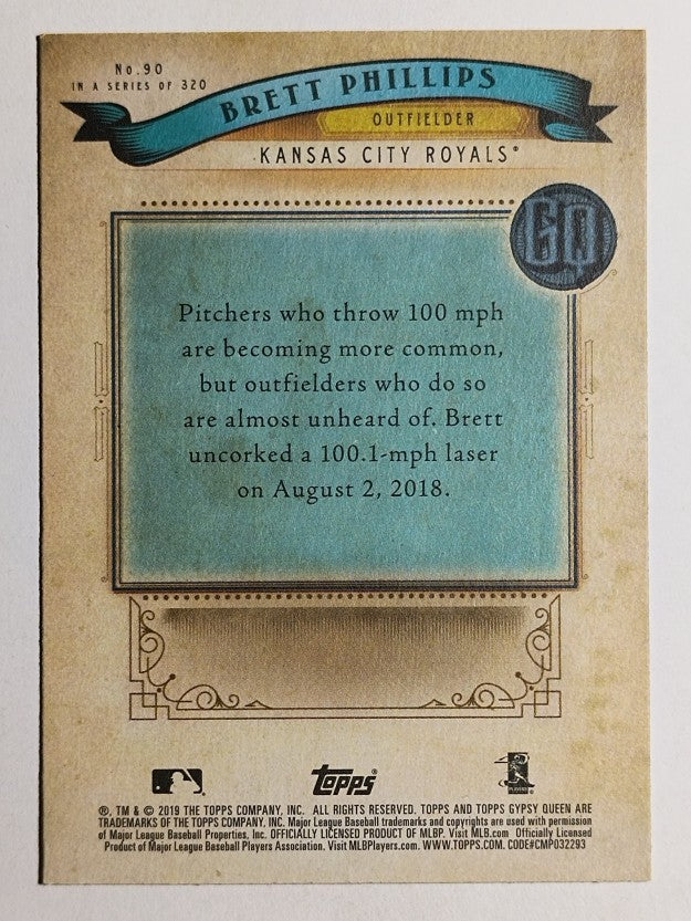 2019 Topps Gypsy Queen #90 Brett Phillips
