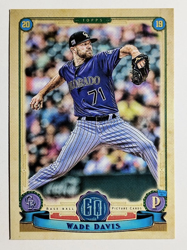 2019 Topps Gypsy Queen #135 Wade Davis