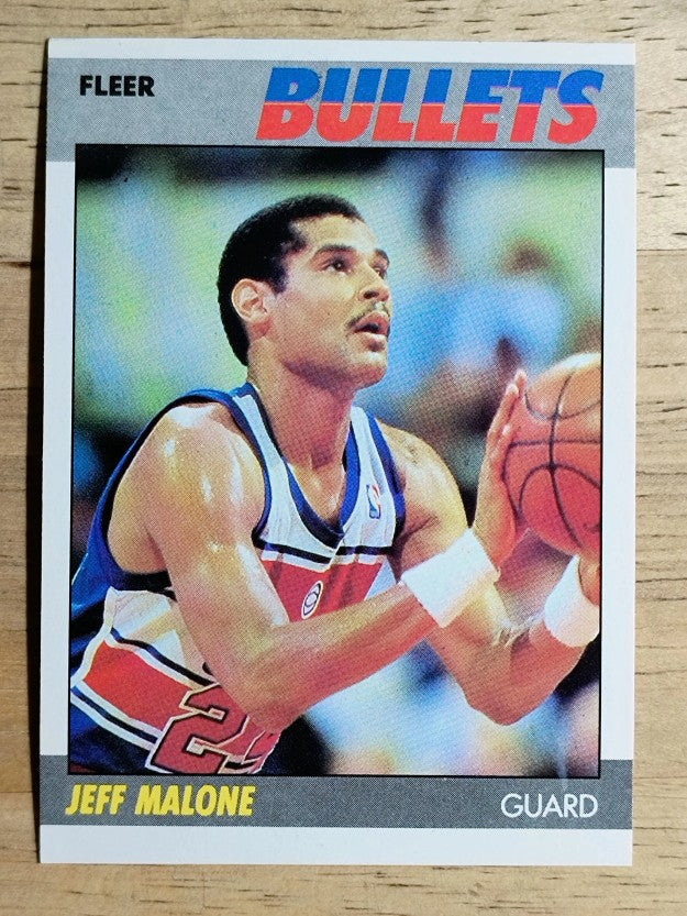 1987-88 Fleer #67 Jeff Malone