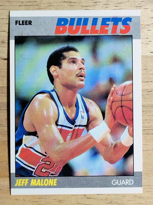 1987-88 Fleer #67 Jeff Malone