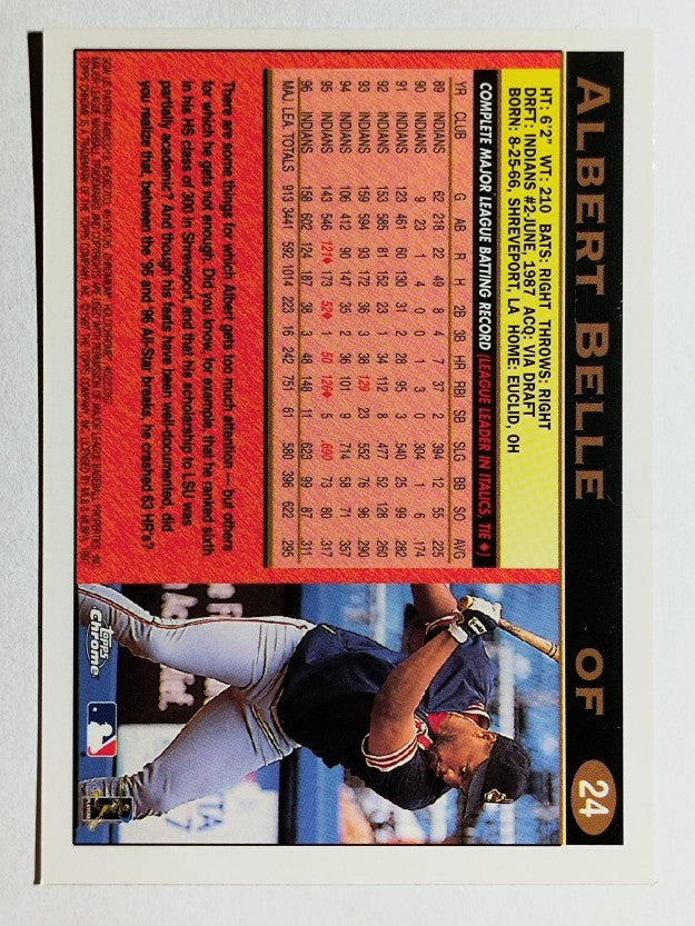 1997 Topps Chrome #24 Albert Belle