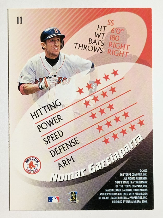 2000 Topps Stars #11 Nomar Garciaparra
