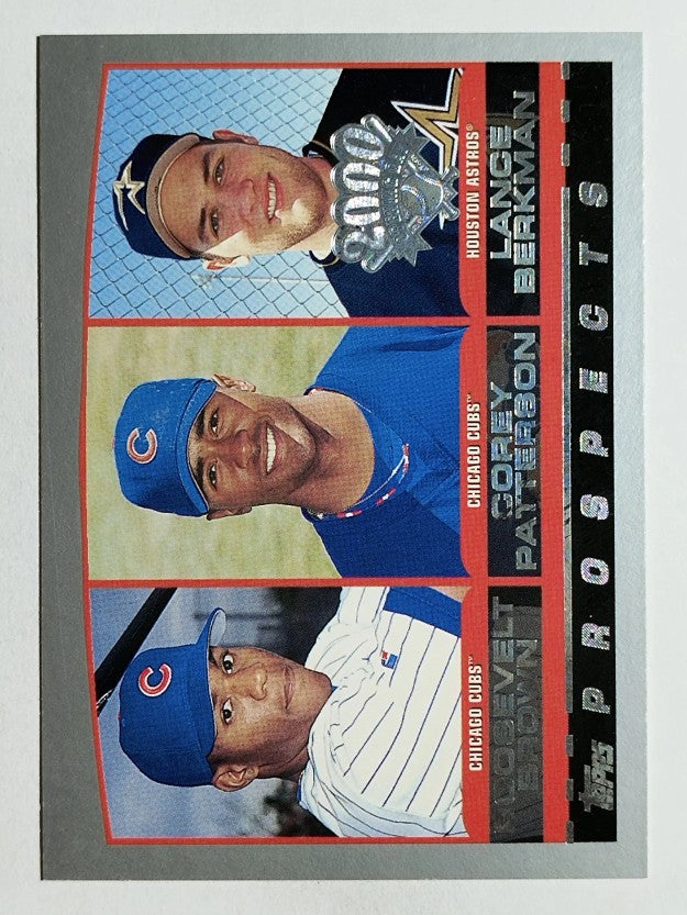 2000 Topps Opening Day #102 Lance Berkman/Corey Patterson