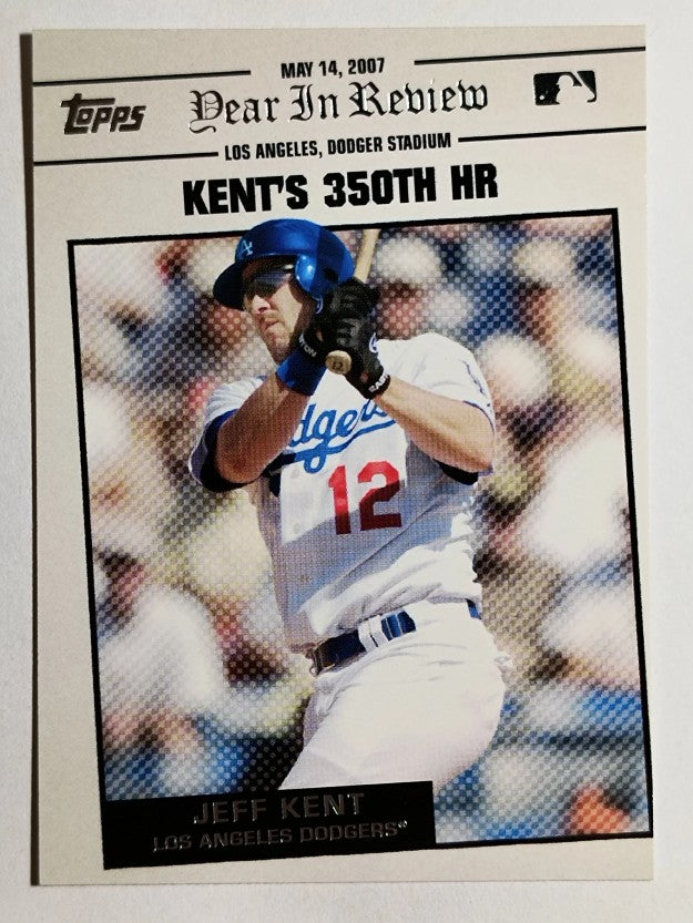 2008 Topps Year in Review #YR44 Jeff Kent