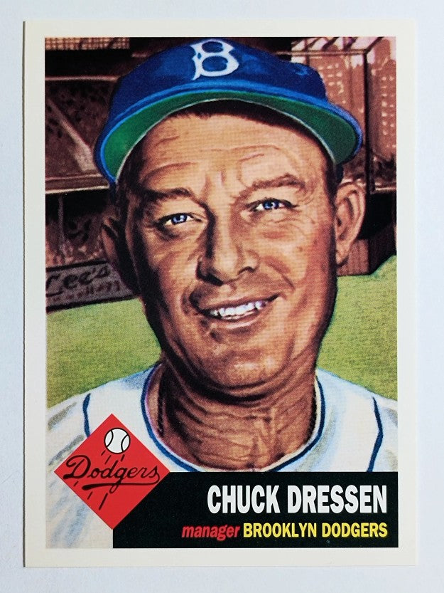 1995 Topps Archives Brooklyn Dodgers #42 Chuck Dressen MG