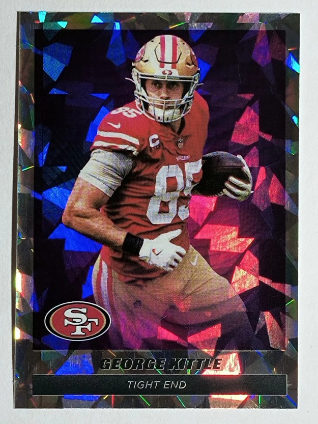 2021 Panini Stickers #522 George Kittle STAR FOIL