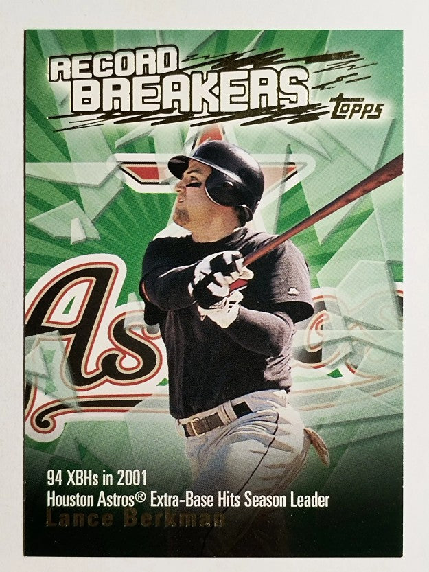 2003 Topps Record Breakers #LB2 Lance Berkman 2