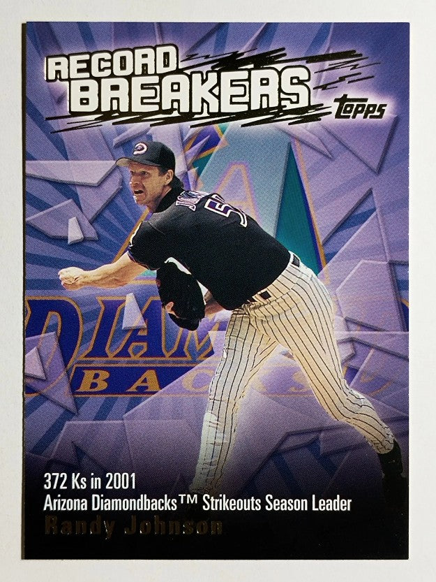 2003 Topps Record Breakers #RJ1 Randy Johnson 1