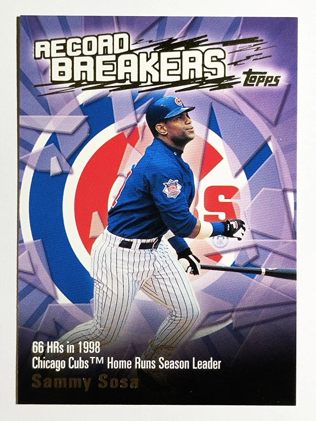 2003 Topps Record Breakers #SS1 Sammy Sosa 1