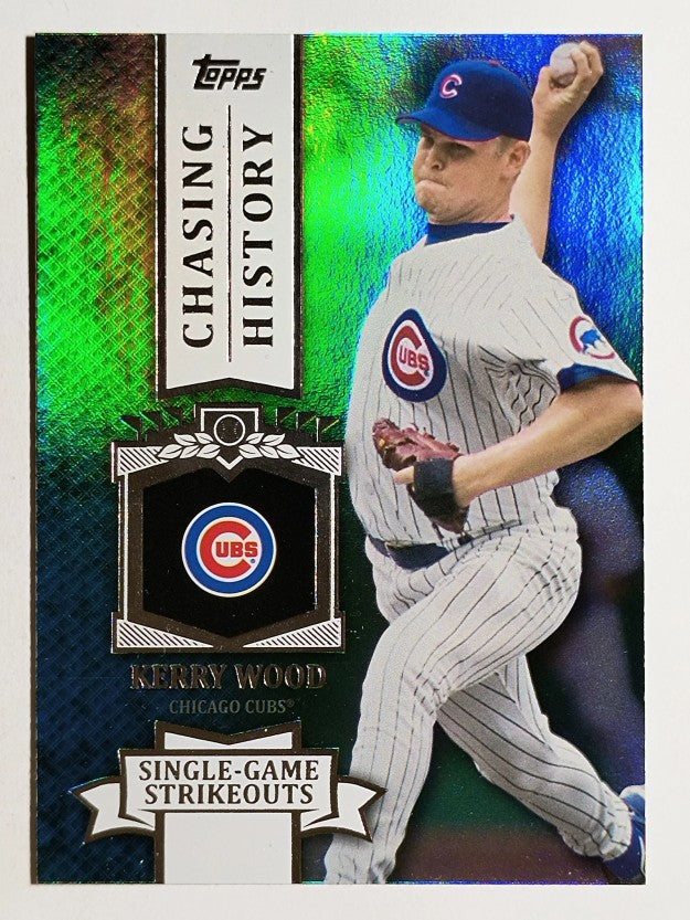 2013 Topps Chasing History Holofoil #CH36 Kerry Wood
