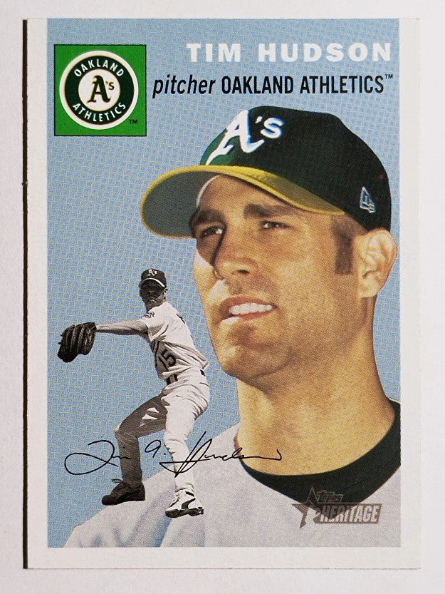 2003 Topps Heritage #130 Tim Hudson