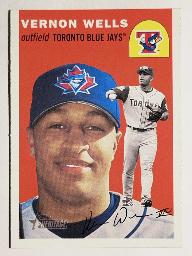2003 Topps Heritage #204 Vernon Wells