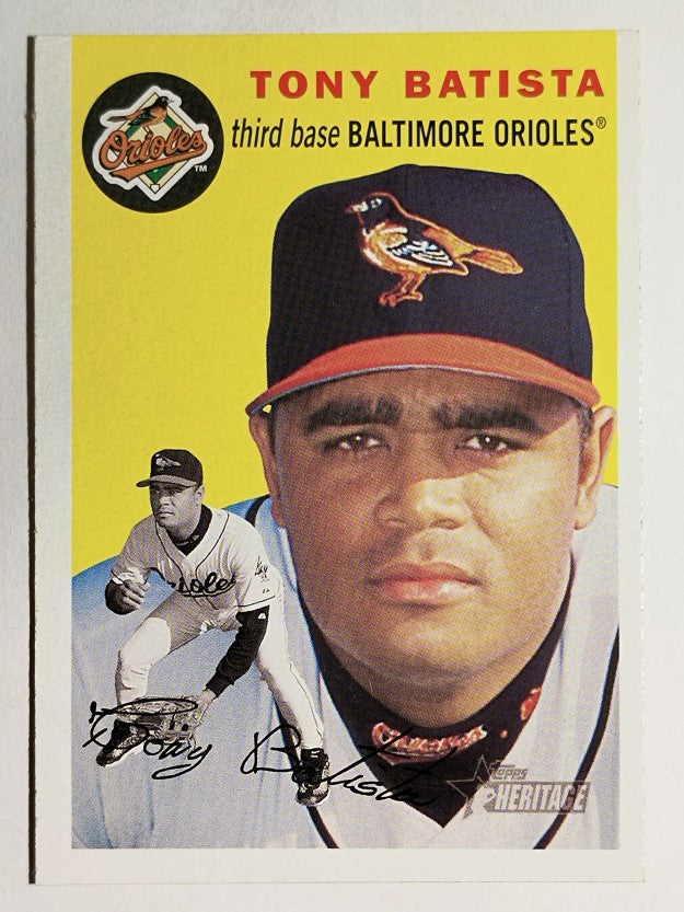 2003 Topps Heritage #207 Tony Batista
