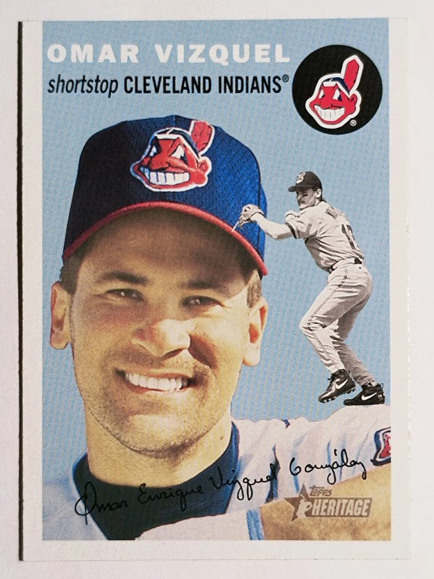 2003 Topps Heritage #215 Omar Vizquel