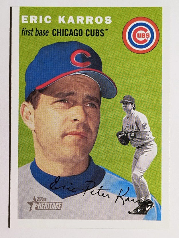 2003 Topps Heritage #219 Eric Karros