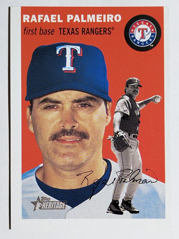 2003 Topps Heritage #252 Rafael Palmeiro
